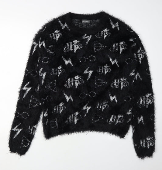 Harry Potter Women's Black XS Pullover Jumper
