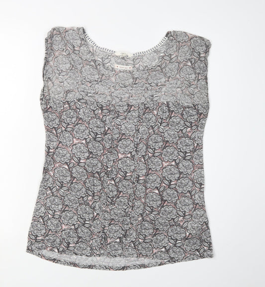 White Stuff Women's Multicoloured Floral Blouse