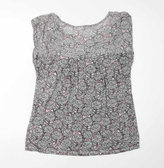 White Stuff Women's Multicoloured Floral Blouse