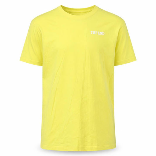 Mens UK Size XL JACK & JONES Yellow  Cotton T-Shirt