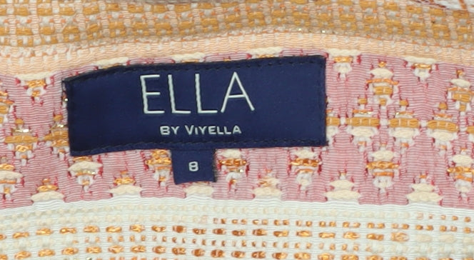 Ella Viyella Women's Blazer Multicoloured Size 8