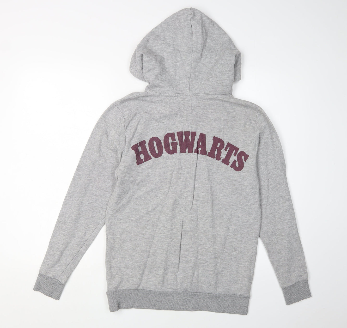 Harry Potter Grey Quidditch Pullover Hoodie - Unisex Size 8