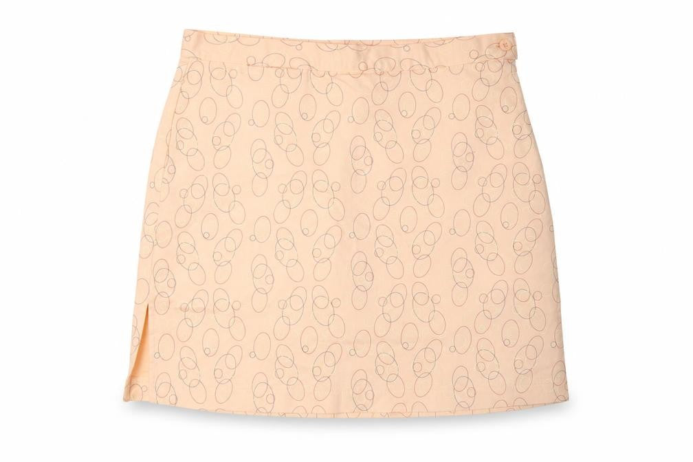 Glenmuir Women's Beige Geometric Skirt Size 14