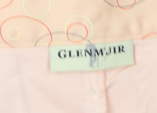 Glenmuir Women's Beige Geometric Skirt Size 14