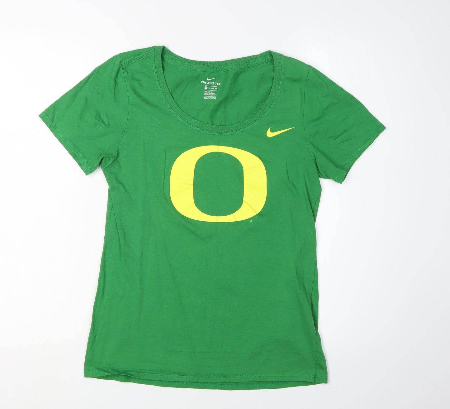 Nike Women's Green XS Basic T-Shirt Crew Neck