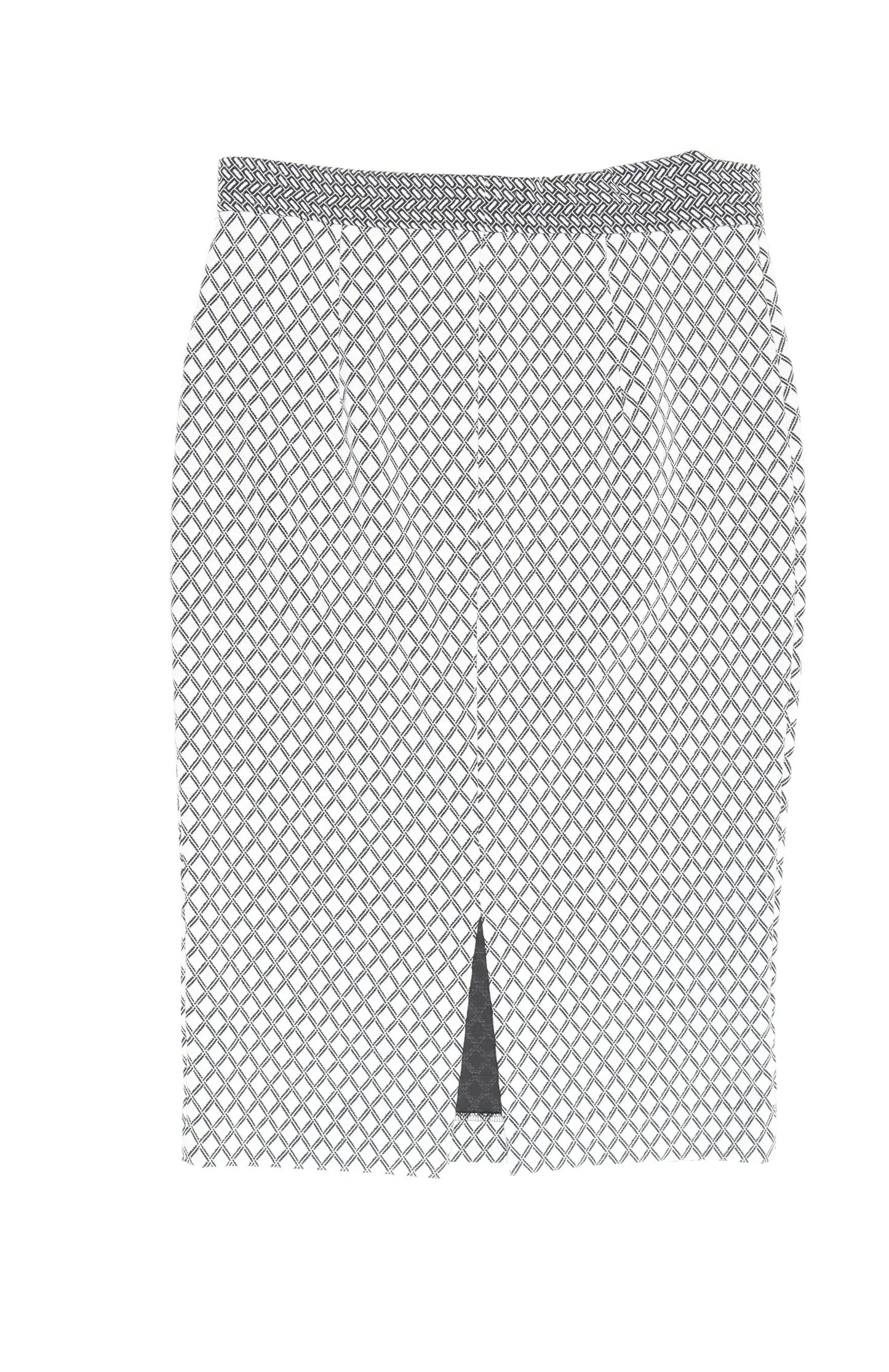 Marks and Spencer Women’s Black Geometric Pencil Skirt