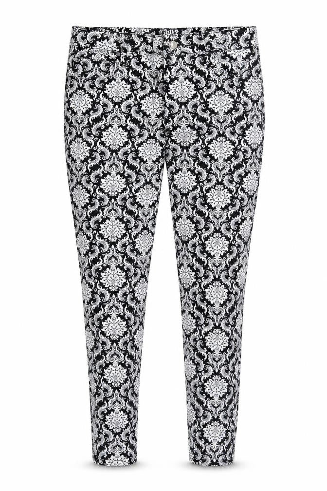 Tripp NYC Women's Geometric Skinny Trousers, Size 8