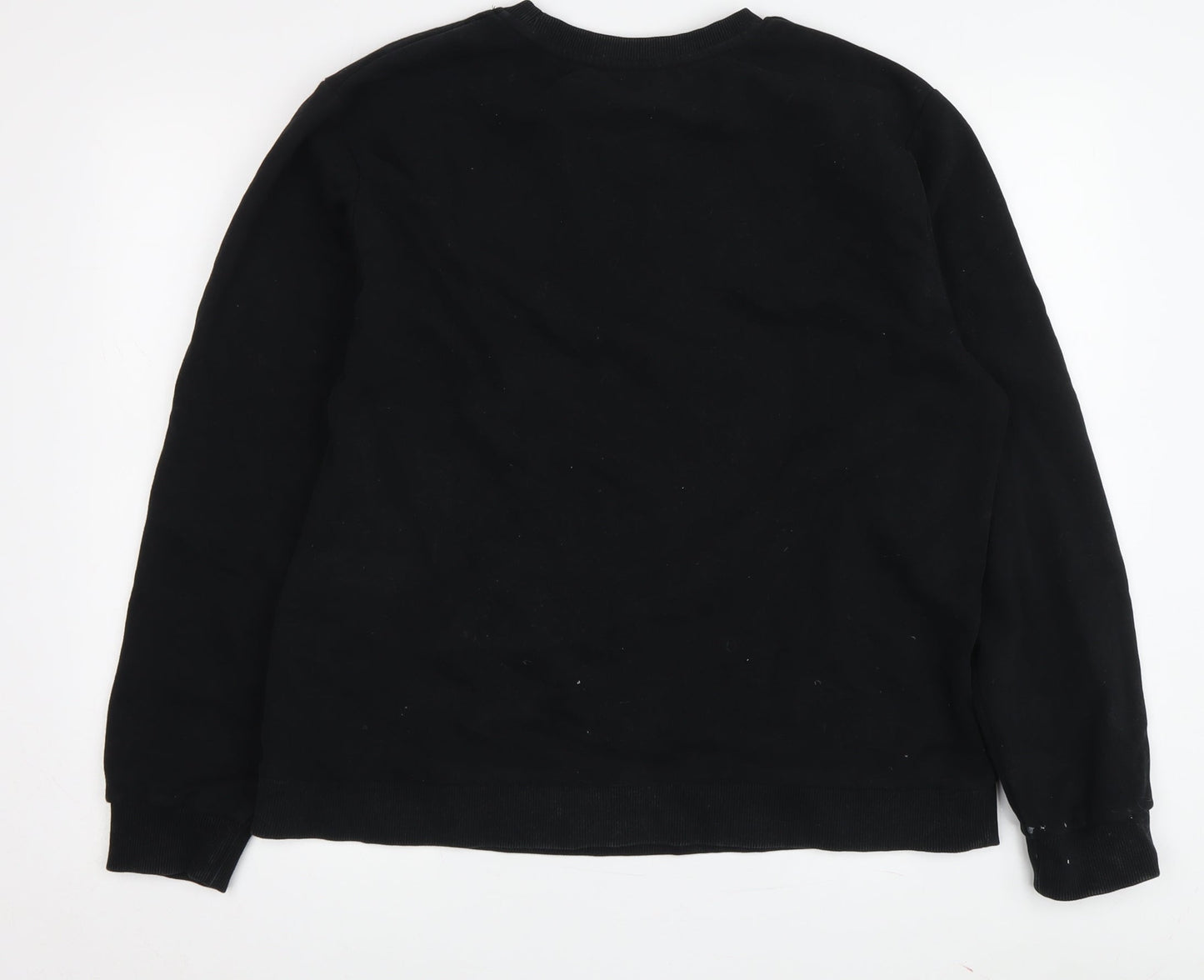 MP Men's Black Pullover Sweatshirt Logo Fleece XL