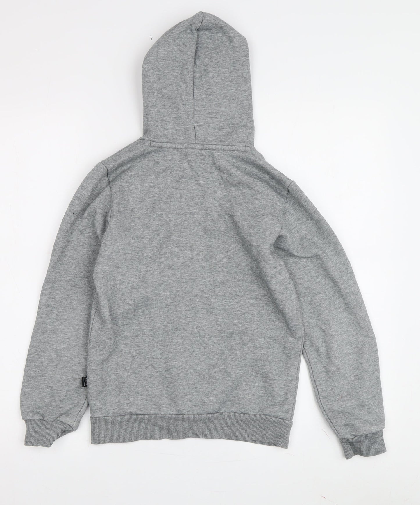 Puma Boys Grey Logo Hoodie, 9-10 Years, Pullover