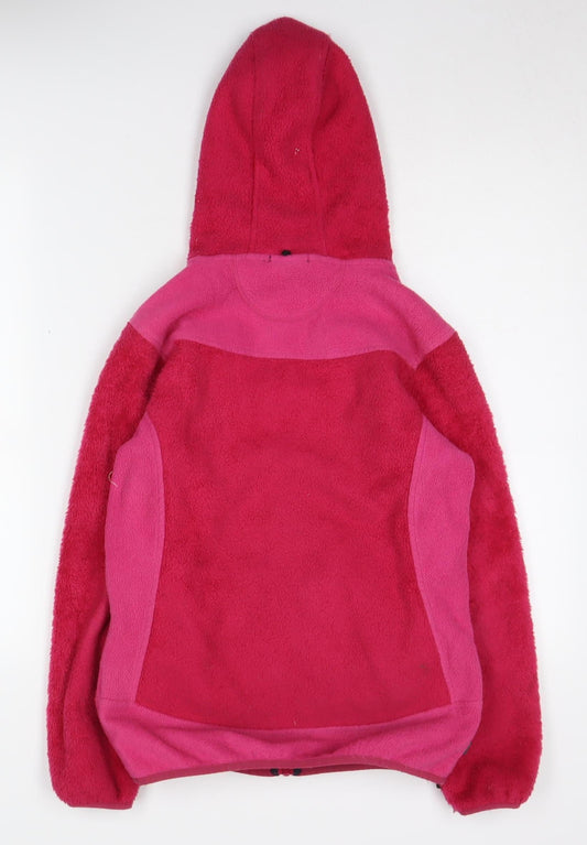 Sprayway Girls Pink Hooded Puffer Jacket, Size 12-13