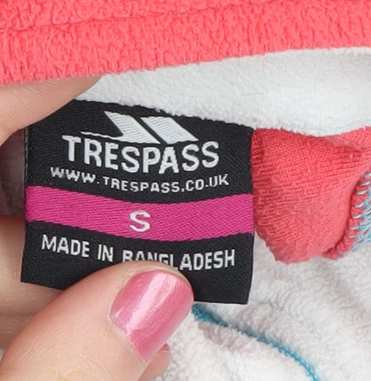 Trespass Women's Pink 1/2 Zip Fleece Sweatshirt, Size S