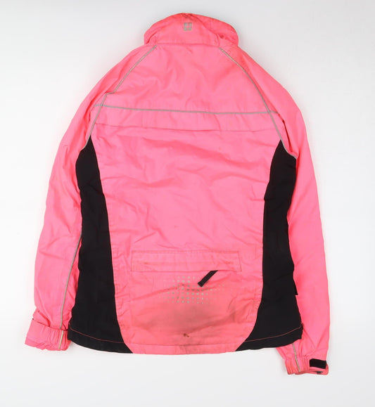 Mountain Warehouse Women's Pink Windbreaker Jacket Size 10