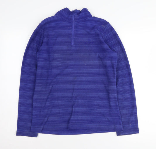 Hi Gear Women's Blue Fleece Pullover Sweatshirt