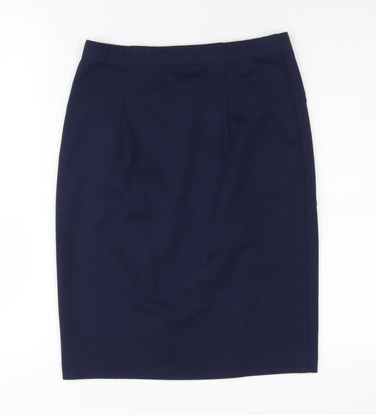 Joules Women's Blue Pencil Skirt Size 8