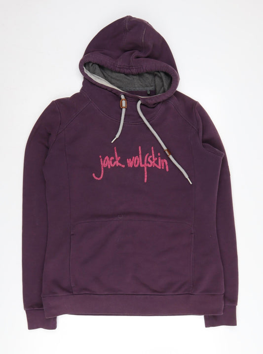 Jack Wolfskin Women's Purple Hoodie M