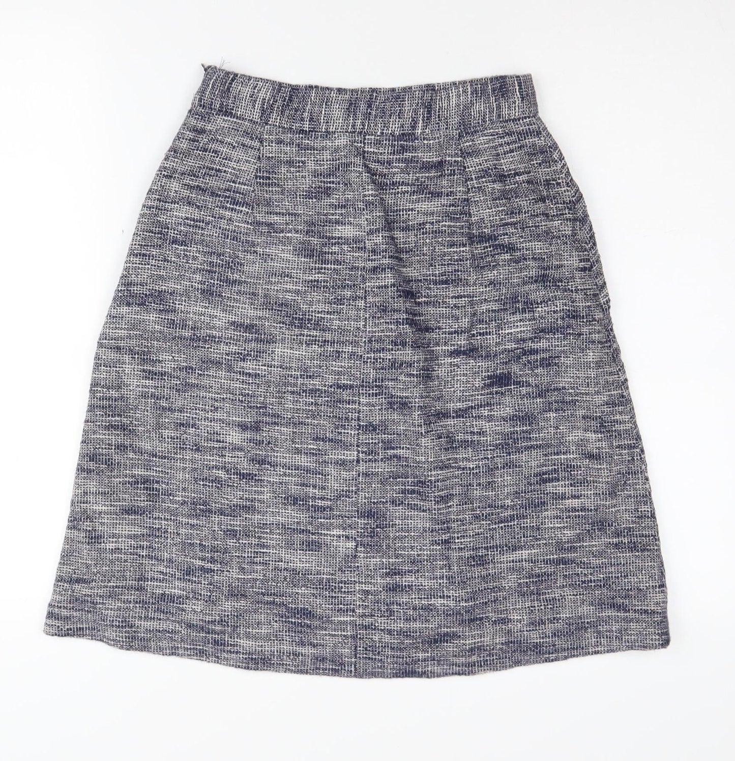 Whistles Women's Blue Skirt Size 8 with Pockets