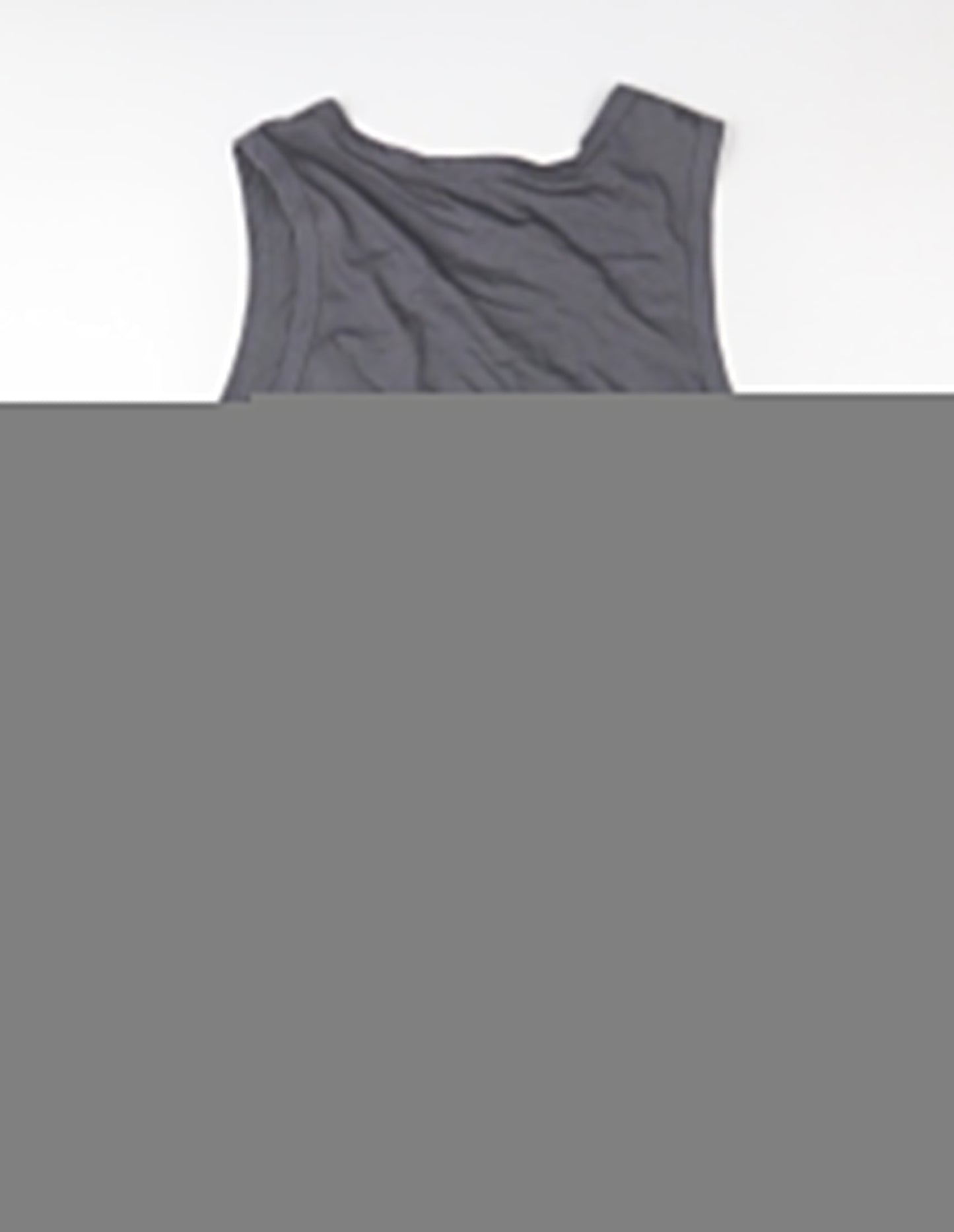 Nike Unisex Grey XS Athletic Tank for Gym Training