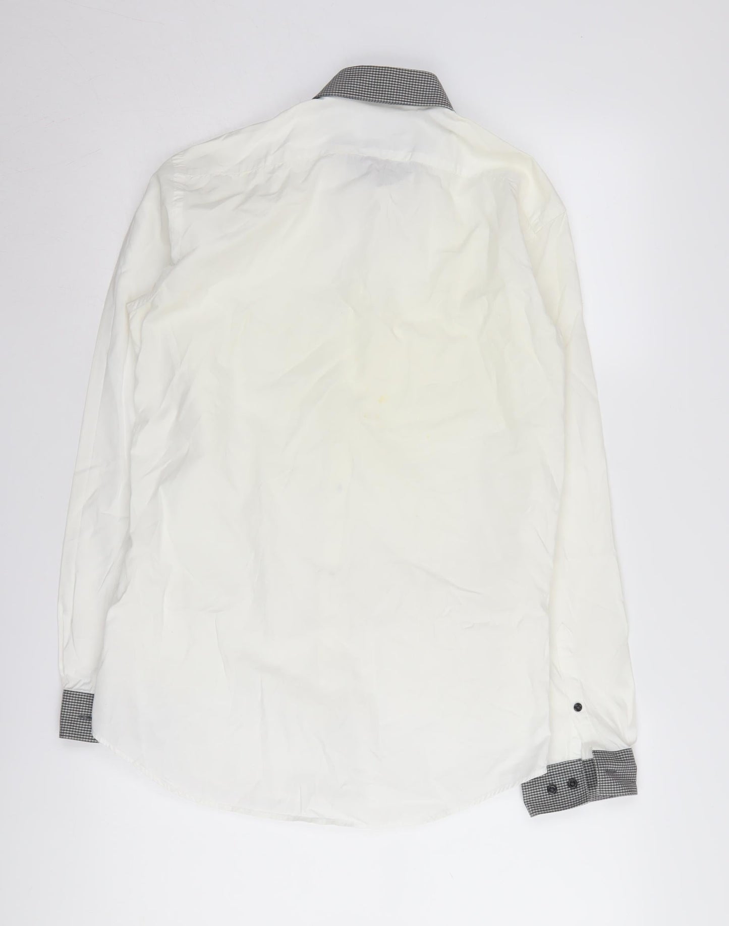 Next Men's White Slim Fit Dress Shirt