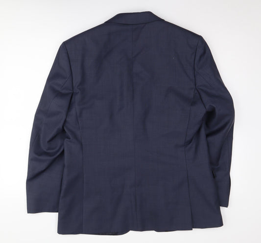 Jasper Conran Men's Blue Blazer, Size 40S, Formal Wear