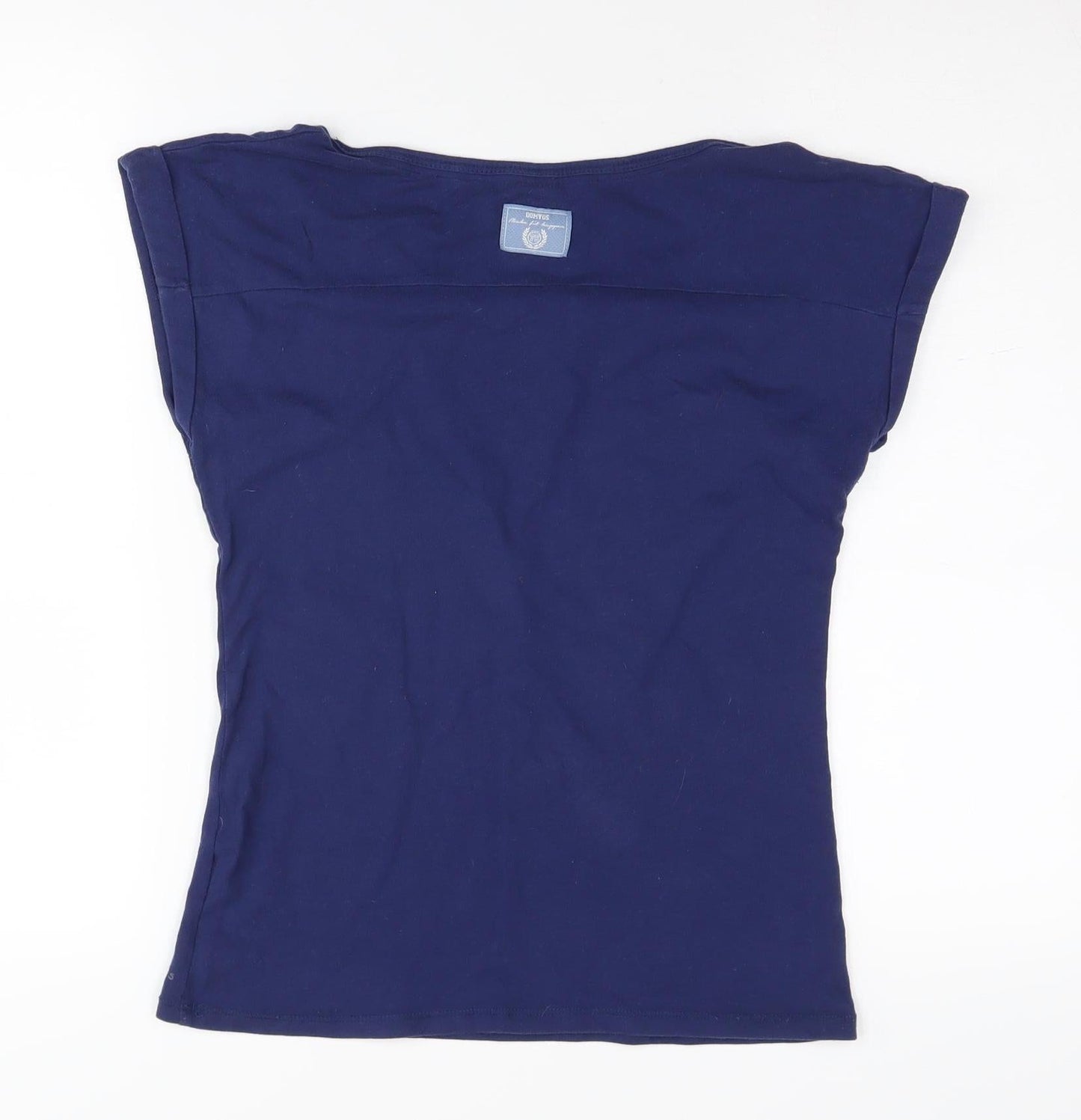 Decathlon Unisex Blue Fitness T-Shirt, M Sleeveless