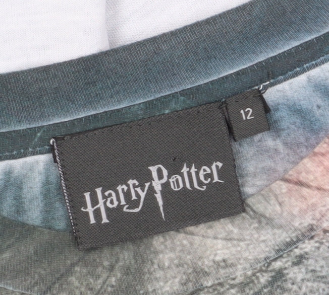 Harry Potter Unisex T-Shirt Multicoloured Size 12