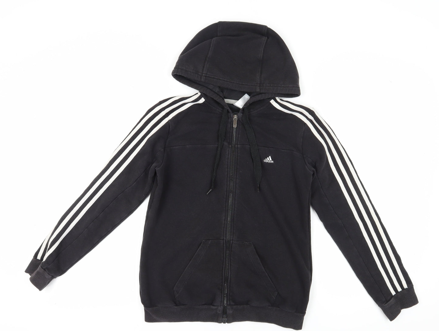 Adidas Women's Black Full Zip Hoodie S