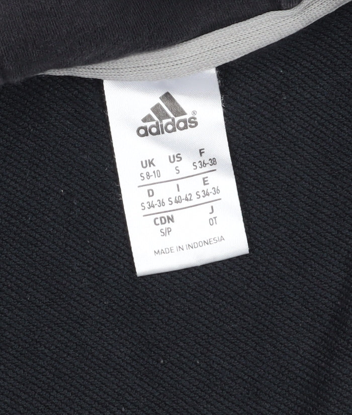 Adidas Women's Black Full Zip Hoodie S