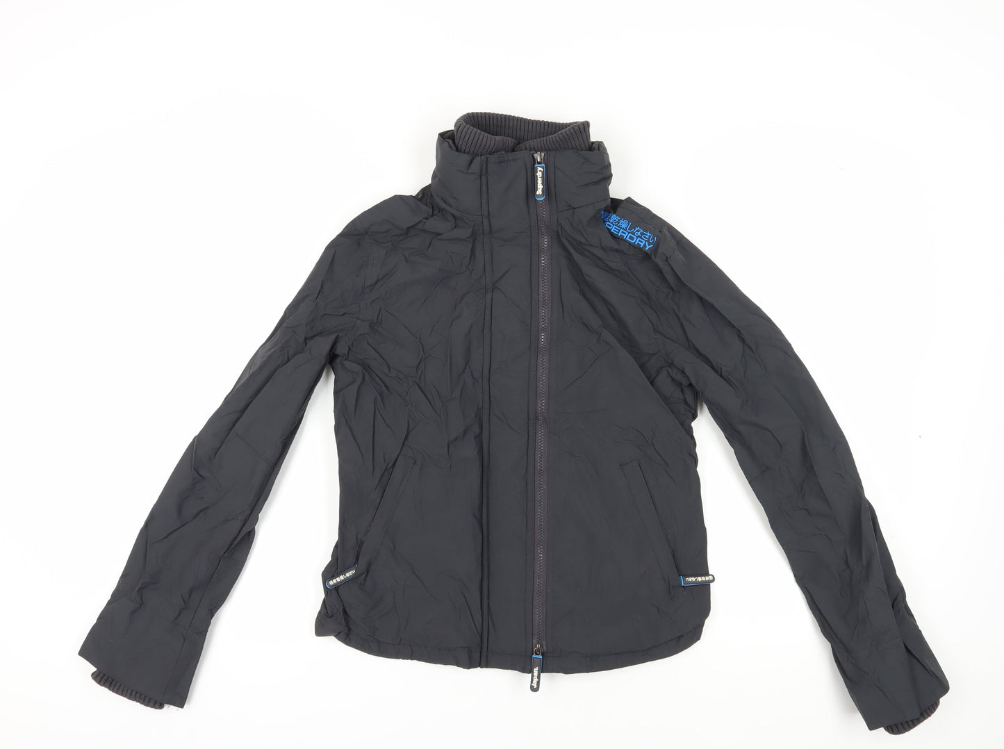 Superdry Women’s Black Windbreaker Jacket L