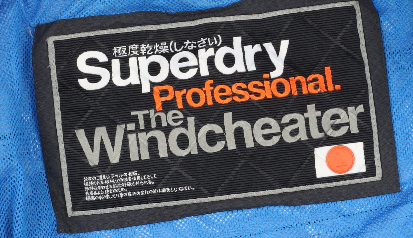Superdry Women’s Black Windbreaker Jacket L