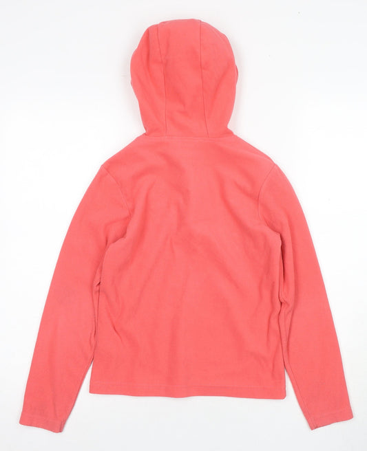 Mountain Warehouse Girls Pink Fleece Hoodie 9-10 Years