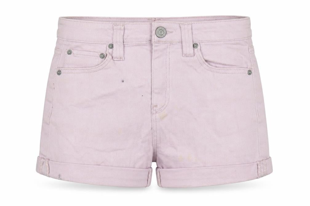 Dickies Women's Pink Casual Denim Shorts Size 1