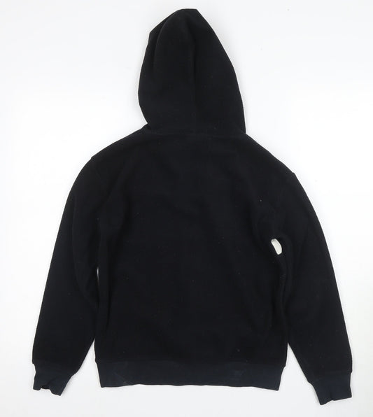 Champion Boys Black Pullover Hoodie - Large, Casual, Logo