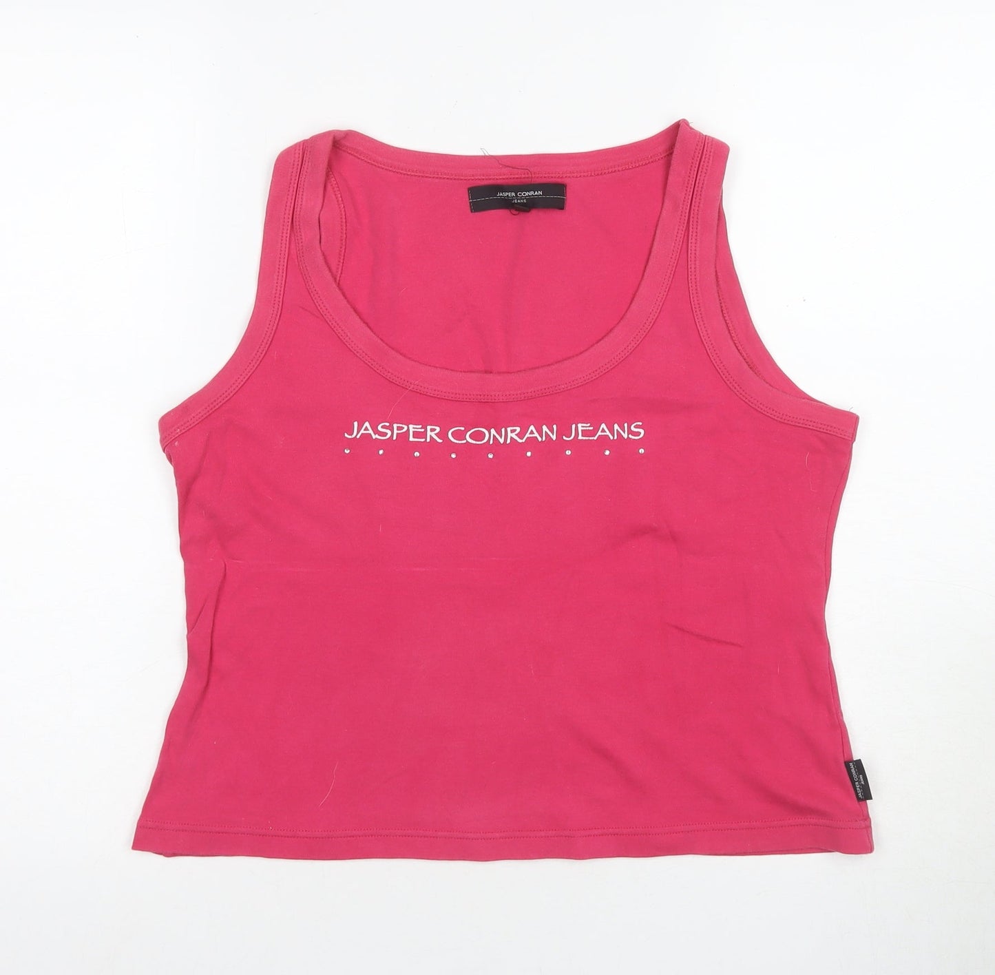 Jasper Conran Jeans Pink Womens Tank Top L