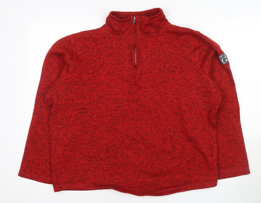 Tog Twenty Four Red Unisex Adults Pullover Sweatshirt M