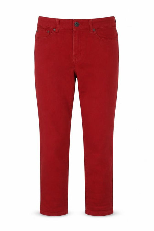 DKNY Women's Red Regular Jeans Size 10