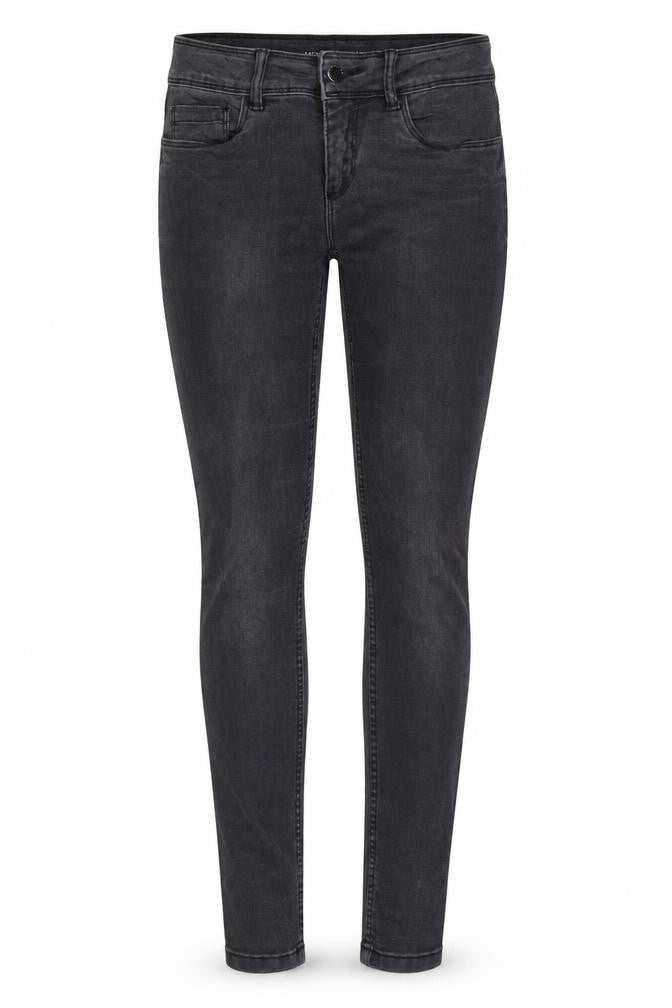 Front view of Jacqueline de Yong Women's Black Skinny Jeans, size 12
