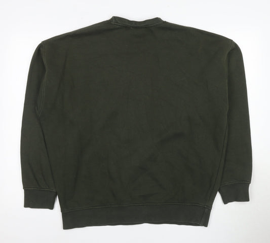 DKNY Sport Women's Green Pullover Sweatshirt M