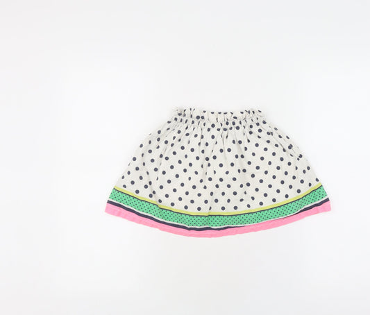 Gap Girls Multicoloured Polka Dot A-Line Skirt 4 Years