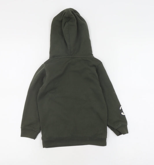 Beverly Hills Polo Club Boys Green Pullover Hoodie 5-6 Years