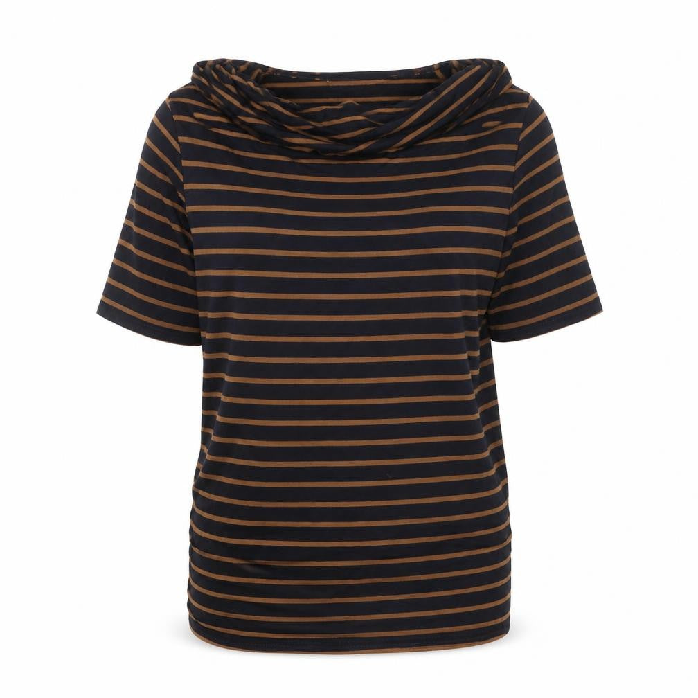 Womens UK Size 6 mamas & papas Black Viscose Blend T-Shirt