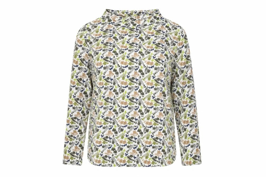Womens UK Size 10 White Stuff Multicoloured Cotton Blouse