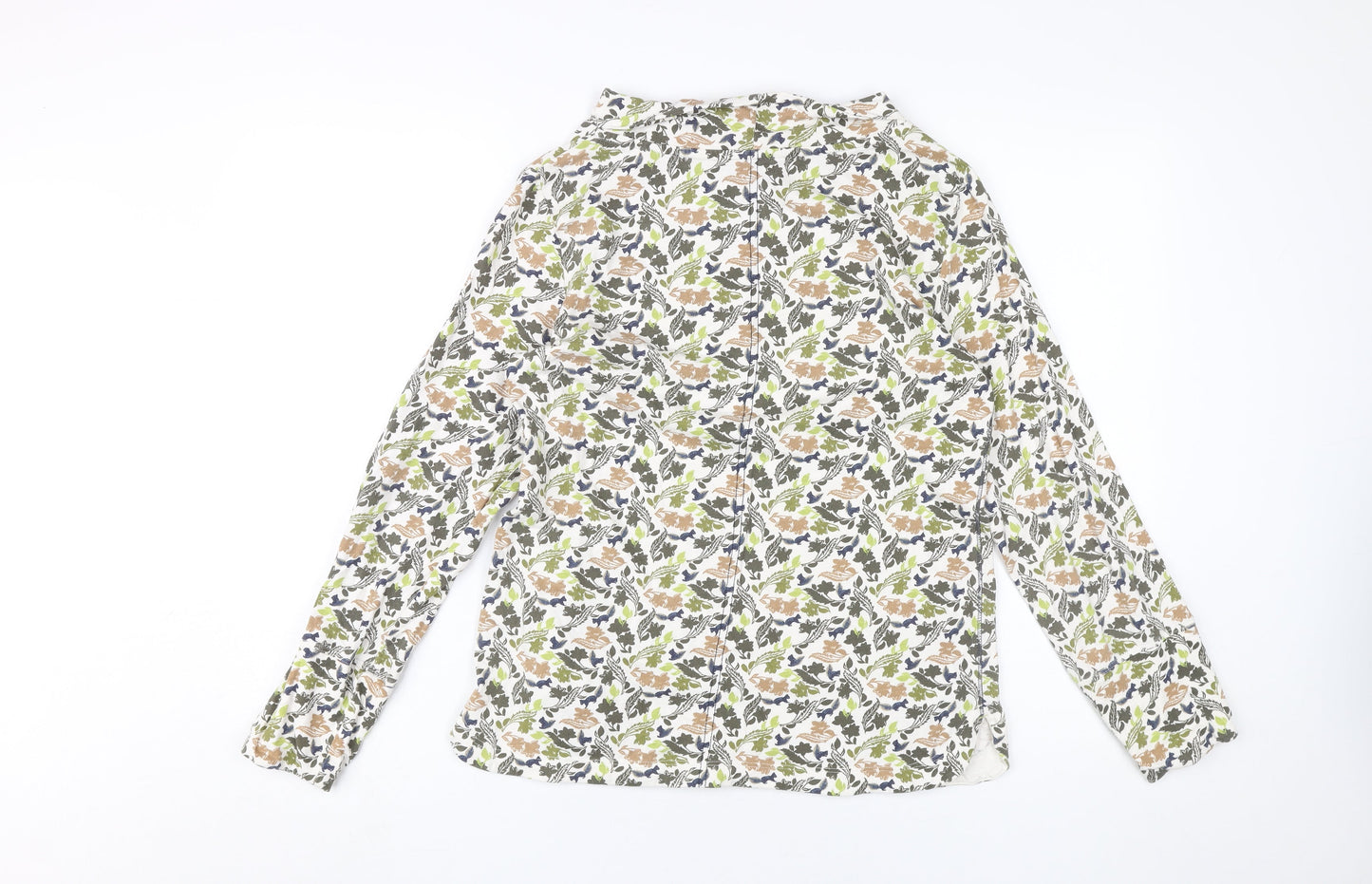 Womens UK Size 10 White Stuff Multicoloured Cotton Blouse