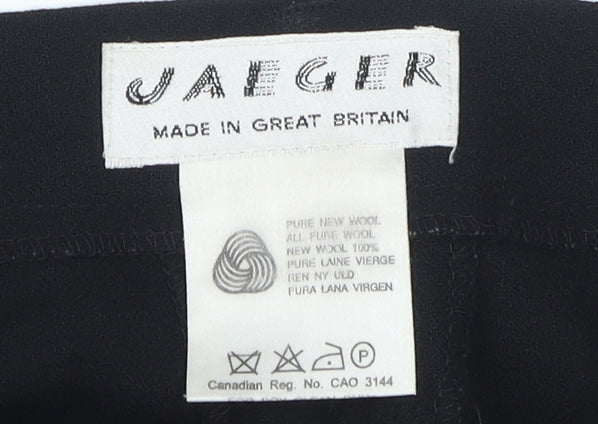 Jaeger Women’s Black Wool Dress Pants Size 6