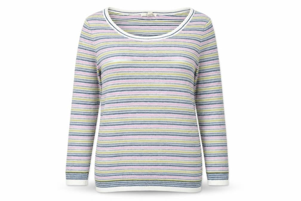 Womens UK 10 Regular White Stuff Multicoloured Pullover Tight-Knit