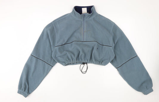 Paul Smith Unisex Blue Fleece Pullover Sweatshirt L