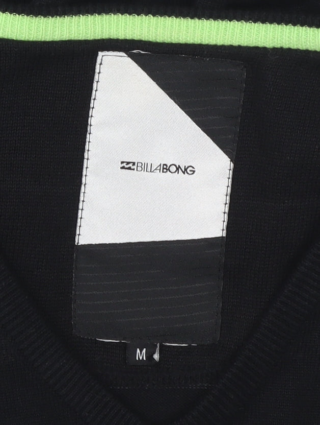 Billabong Men's Black V-Neck Pullover M