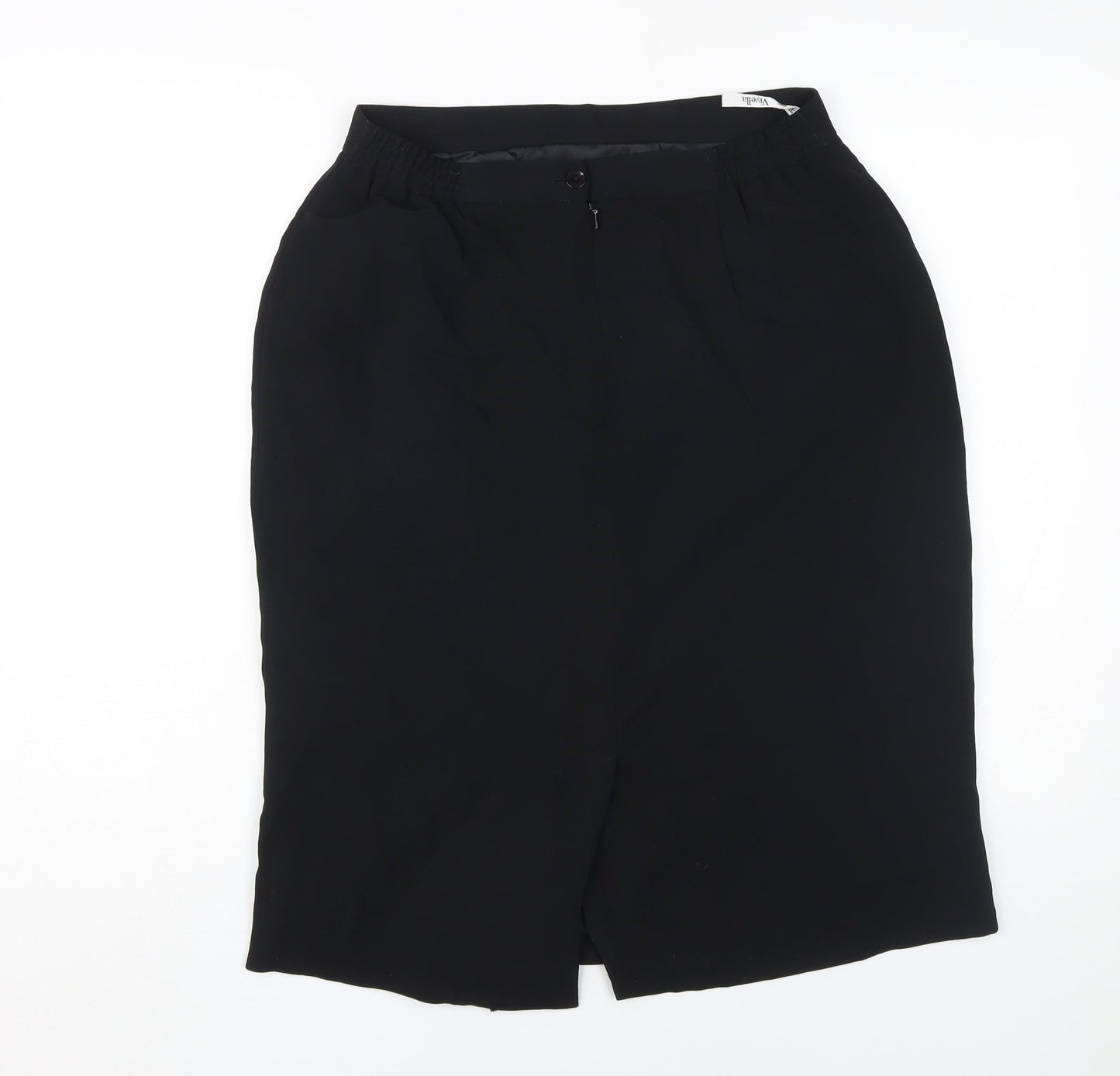 Viyella Women's Black Pencil Skirt, Size 14, Workwear