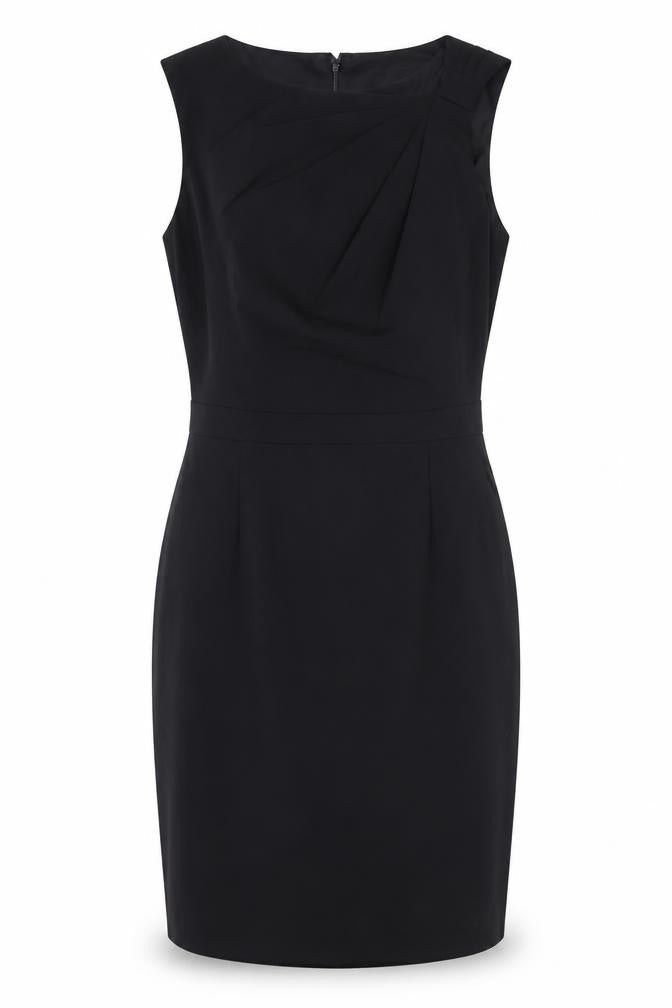 Banana Republic Women's Black Petite Wool Sheath Dress