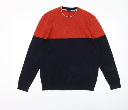 Ted Baker Men's Red & Black Pullover Jumper M
