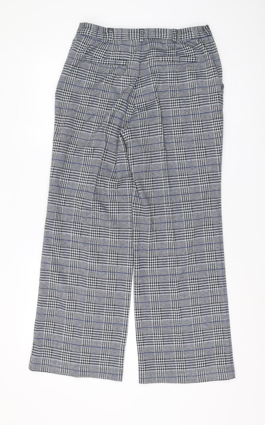 Damart Women's Plaid Dress Pants, Size 12, Multicoloured